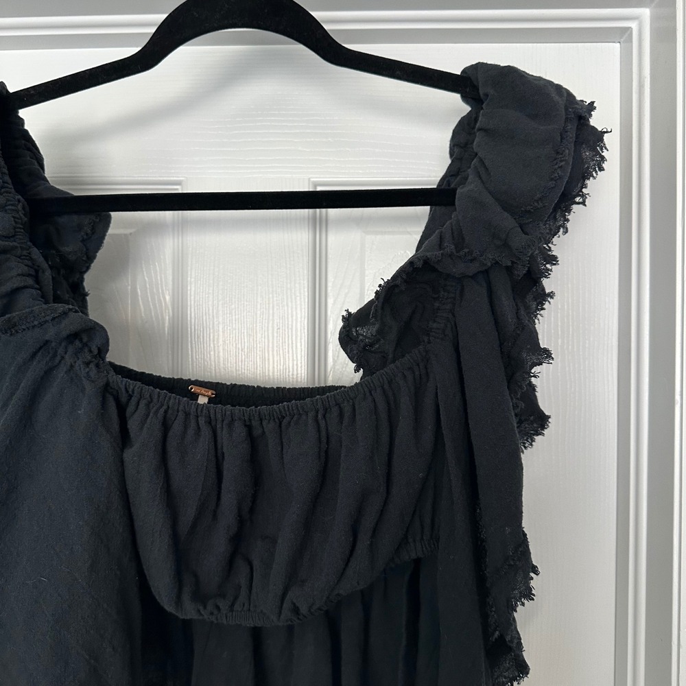 Free People Make Waves Reversible
Top Black Beach Vacay Resort Size Small - Picture 7 of 14